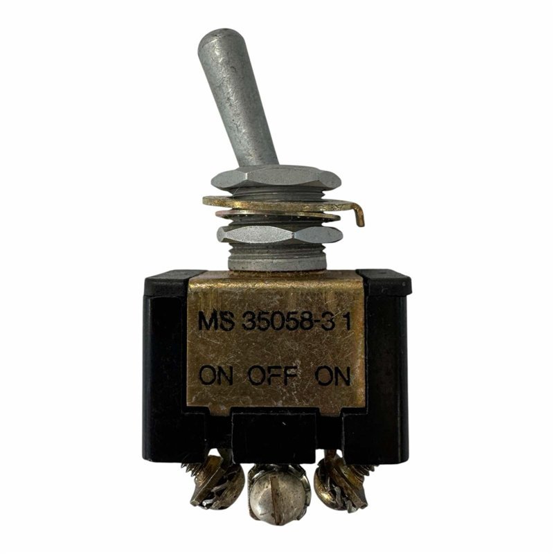MS35058-31 Feme Toggle Switch ON-OFF-ON 5930-00-655-1523