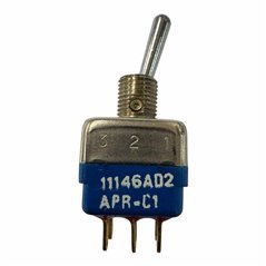 11146AD2 APEM Panel Switch - Toggle Switch DPDT 5930-12-181-4780