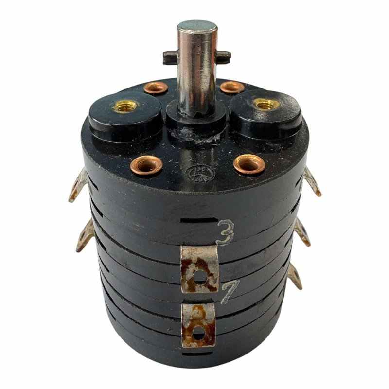 TYP50 T85 Rotary Switch Mil Spec 6A 250Vac VDE