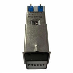 308-607-5533-006 Korry Pushbutton Switch Avionics "PRESET" 5930-01-145-3210