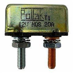 Pollak T1 Circuit Breaker Automotive 12V 20A H08