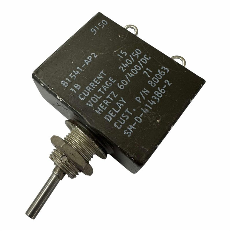 81541-AP2-1B 80063 SM-D-414386-2 Airpax Circuit Breaker 15A 5925-00-823-2615