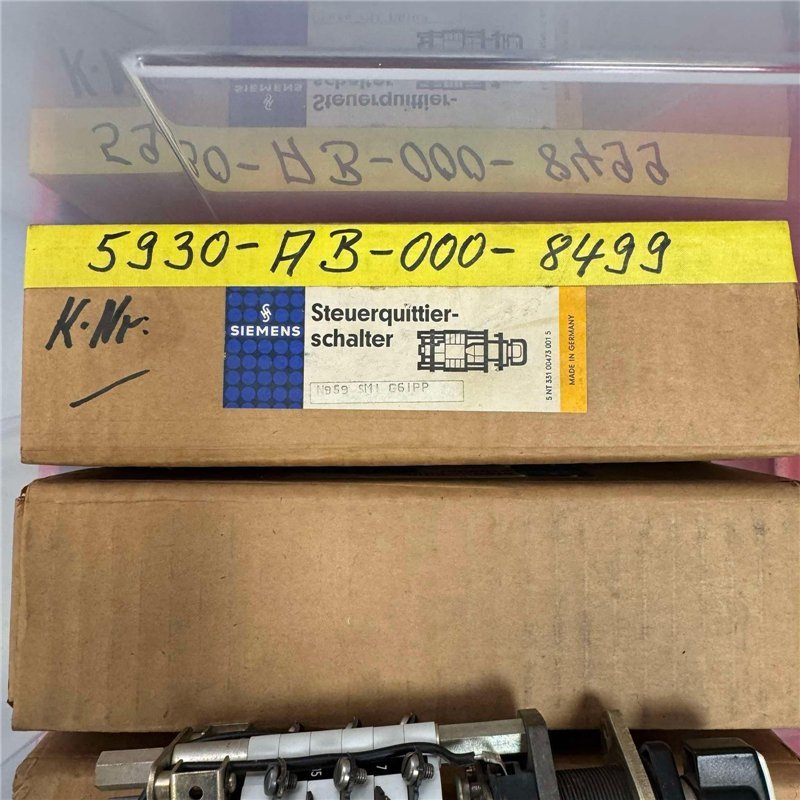 5 NT 331 00473 001 5 Siemens Rotary Switch N959 SM1 G61PP Steuerquittierschalter
