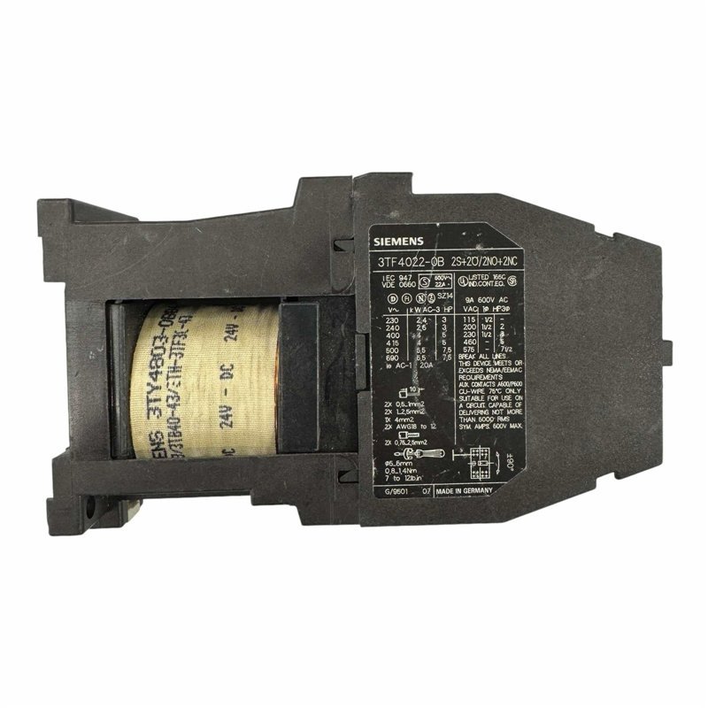 3TF40 3TF4022-0B Siemens Contactor Relay