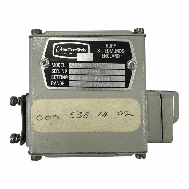 4140C0100102KD Amot Controls Pressure Switch 0.21-3.8kg/cm2