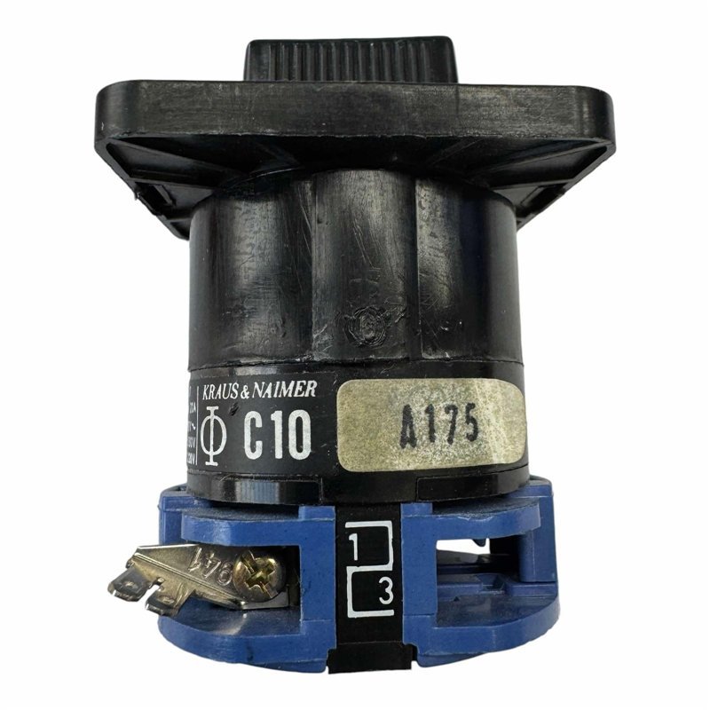 C10-A175 C10 Kraus & Naimer Rotary Switch Solder Terminal