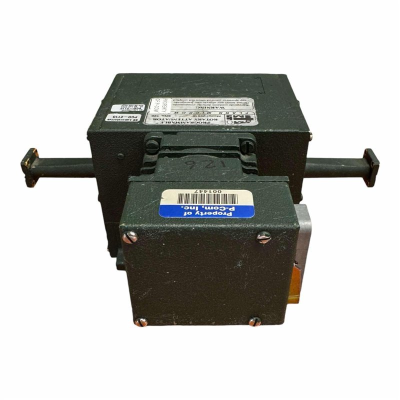 20610 Flann Microwave Waveguide Variable Attenuator WR-42 S/N:120