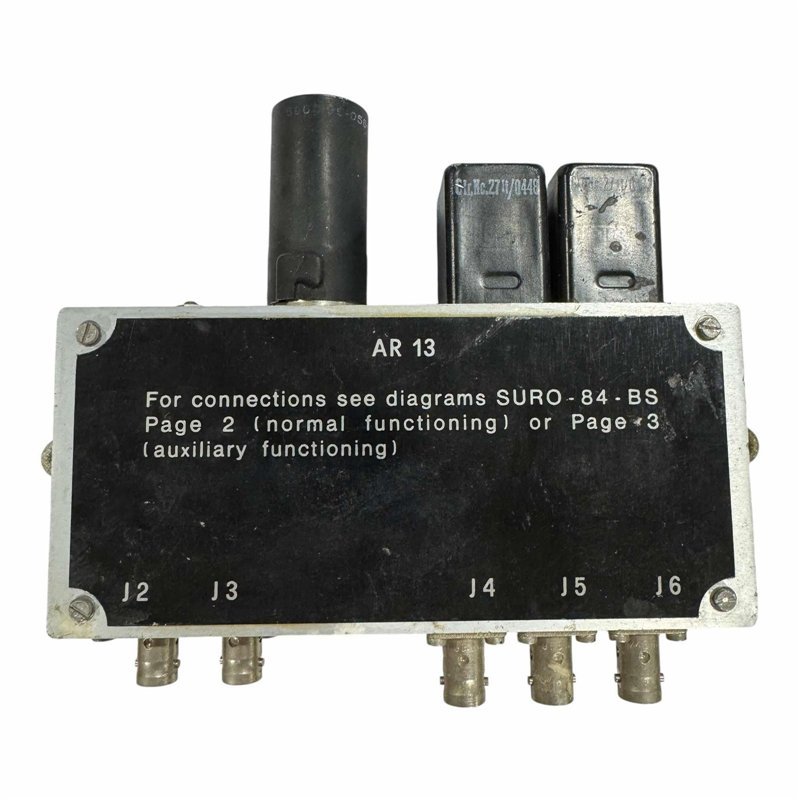 14113 sol B AR13 Electron Tube Mil Assembly Used Untested