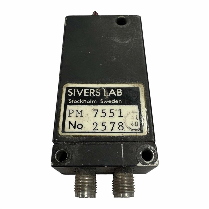 PM7551 SiversLab Coaxial Relay Switch 4-Port Latching 18Ghz 5985-01-562-6622