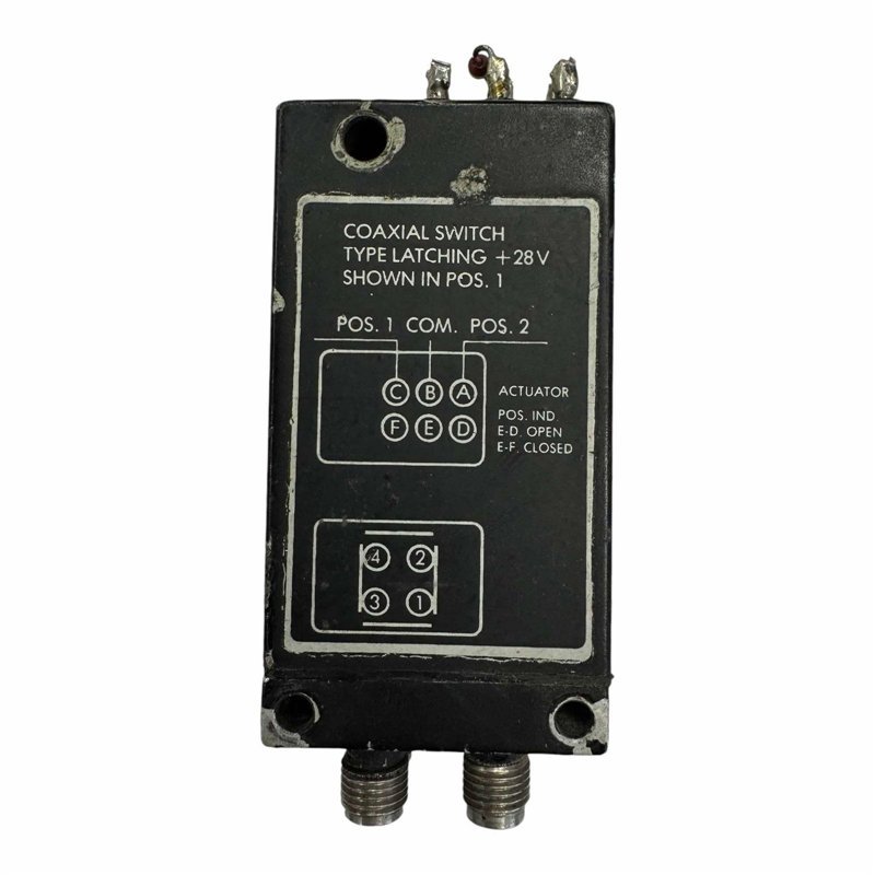 PM7551 SiversLab Coaxial Relay Switch 4-Port Latching 18Ghz 5985-01-562-6622