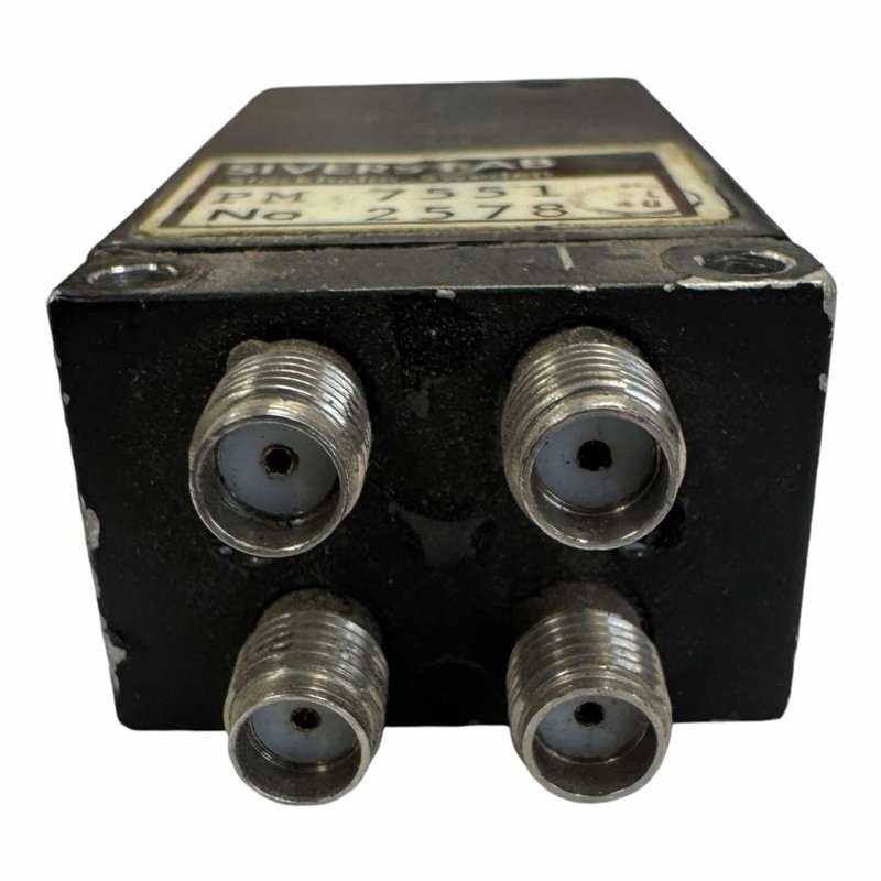 PM7551 SiversLab Coaxial Relay Switch 4-Port Latching 18Ghz 5985-01-562-6622