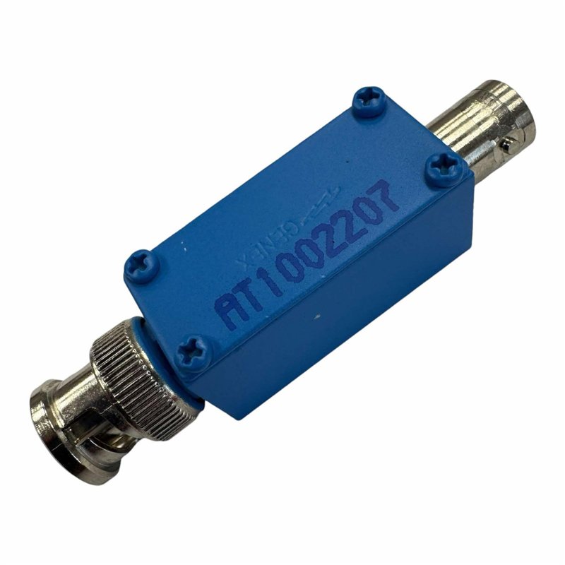 AT1002207 Genex Fixed Coaxial Attenuator BNC (Male-Female) 20db 2W 75 Ohms Blue