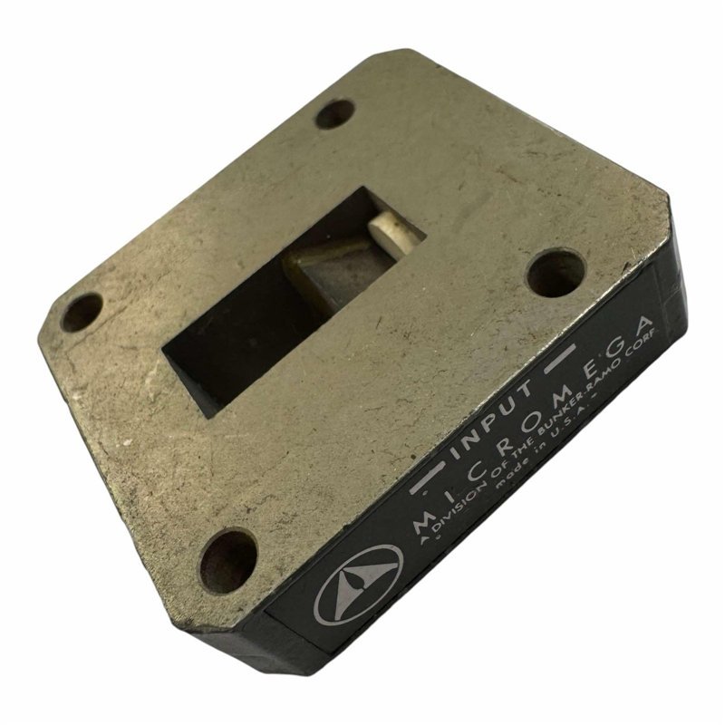 XL-110-101 Micromega Isolator Waveguide 9.7-10.7Ghz WR90 WR-90 5985-00-457-2518