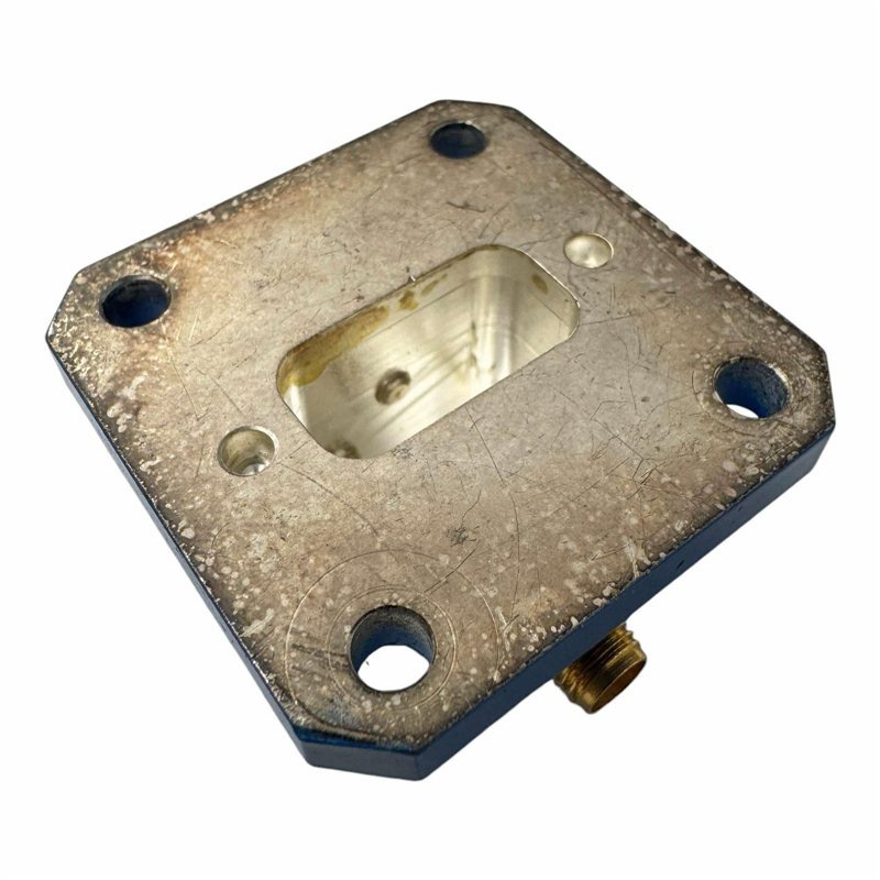 Genex Waveguide To Coaxial Adapter WR75 WR-75 to SMA (f) 10000-15000Mhz