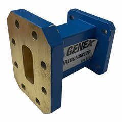 UDR100UBR120 Genex Waveguide Flange Adapter WR75 to WR90 UDR100 to UBR120