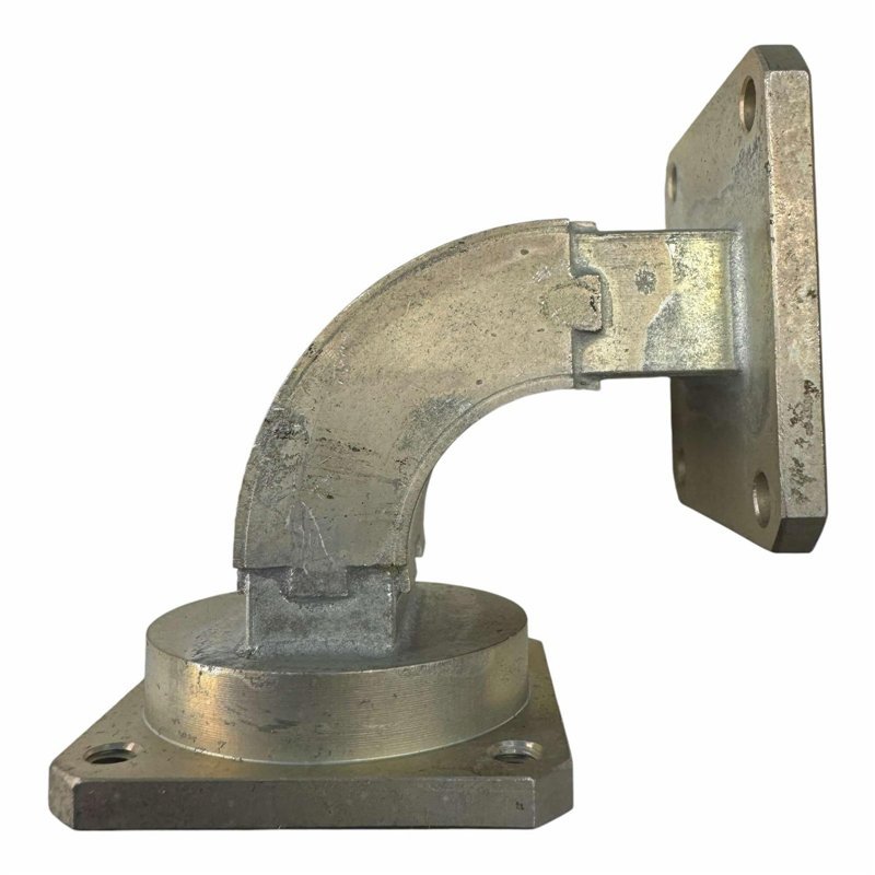 3828 Microwave Research WR90 WR-90 E Bend Waveguide Transistion 60x60mm
