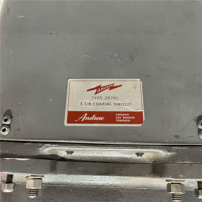 28700 Andrew Coaxial Switch High Power 3-1/8 EIA