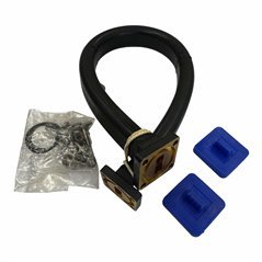 Waveguide Flex Kit Flexible WR42 WR-42 PBR/PBR 17.7-26.5Ghz L:300mm