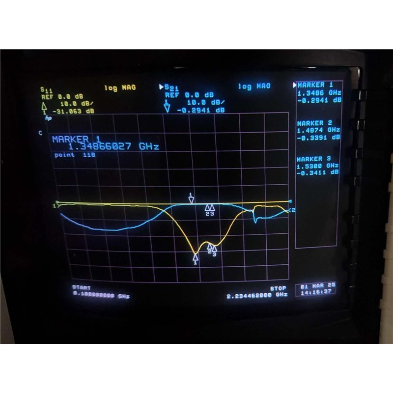 D01C12P20 Forem Coaxial Isolator 1350-1530Mhz Ins.L.max 0.5db Isol.min.30db SMA