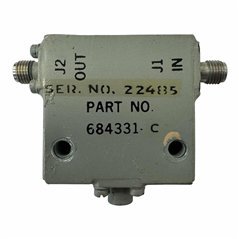 684331-C MA Coaxial Isolator 4000-5000Mhz Ins.L.max 1db Isol.min.21db SMA