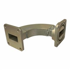 3859 Waveguide Transistion WR90 WR-90 H Bend 90D UBR/PBR 85x85mm