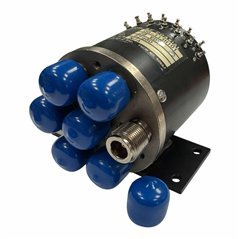 06-113H101 Dynatech Coaxial Switch Relay SP6T 28Vdc N Type