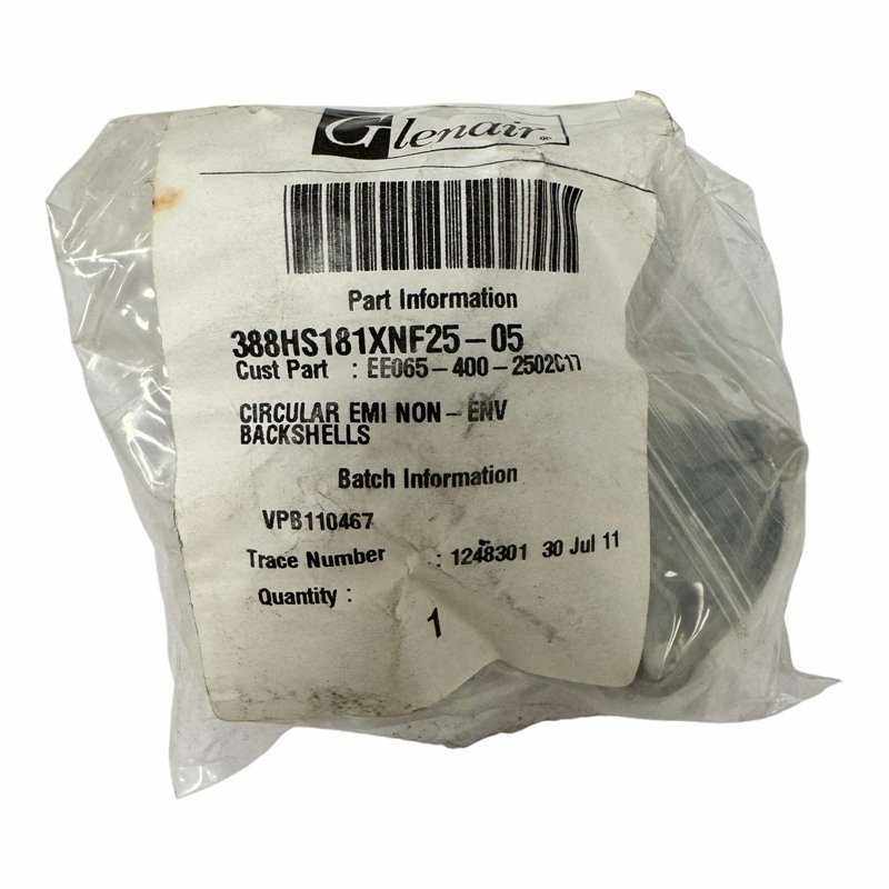 388HS181XNF25-05 Glenair Circular Mil Spec Connector Backshell