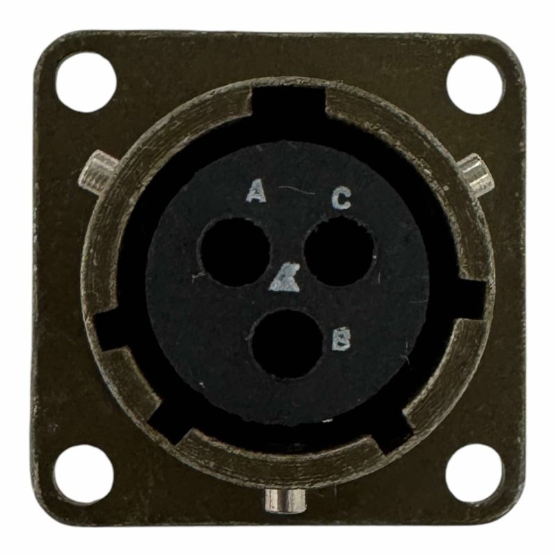 MS3120F12-3S Cinch Circular Mil Spec Connector