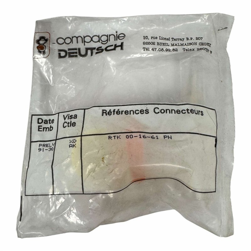RTK00-16-61PN Compagnie Deutsch Circular Mil Spec Connector 91-30
