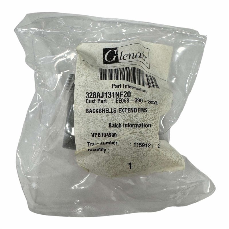 328AJ131NF20 Glenair Circular Mil Spec Connector Backshell Extender Adapter 5935-01-601-5228