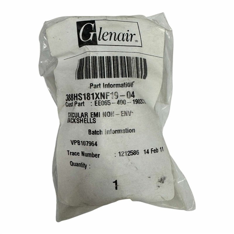 388HS181XNF19-04 Glenair Circular Mil Spec Connector Backshell