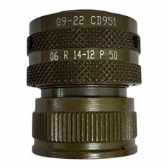 951-06 R 14-12 P 50 Compagnie Deutsch Circular Mil Spec Connector