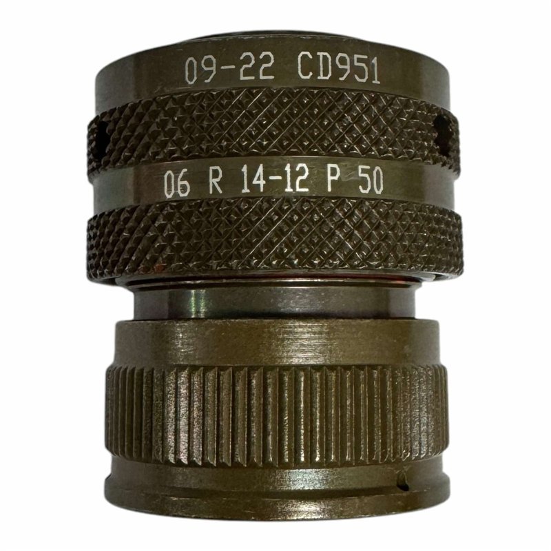 951-06 R 14-12 P 50 Compagnie Deutsch Circular Mil Spec Connector