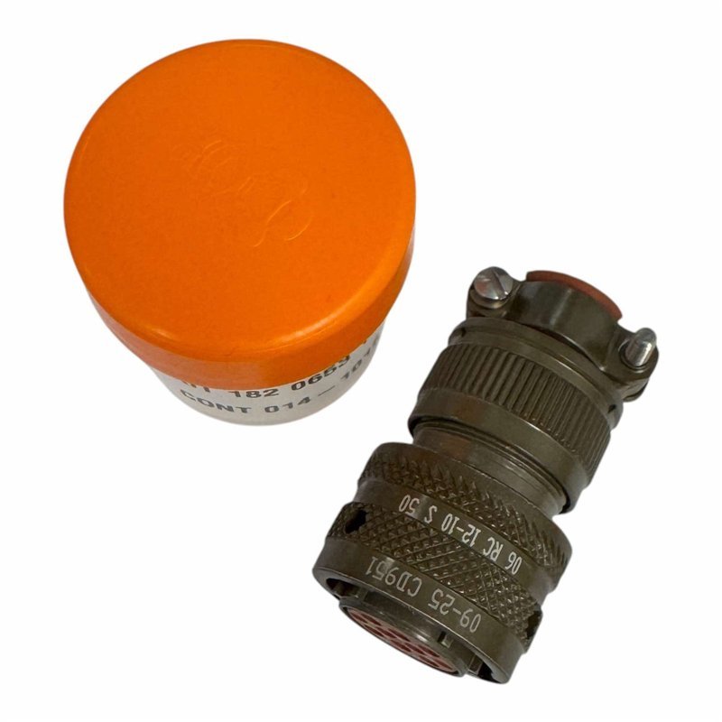951-06 RC 12-10 S 50 Compagnie Deutsch Circular Mil Spec Connector