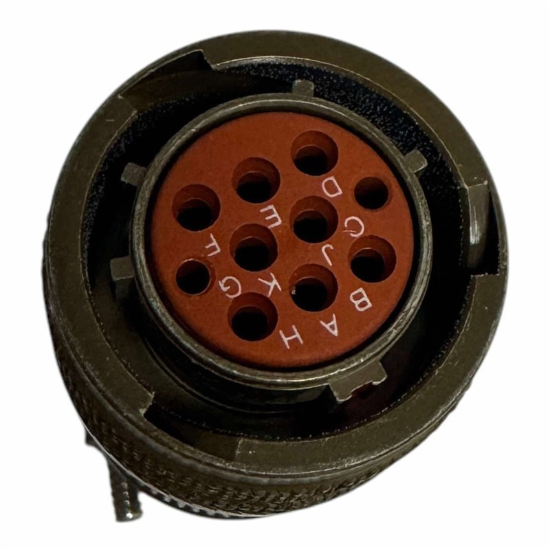 951-06 RC 12-10 S 50 Compagnie Deutsch Circular Mil Spec Connector