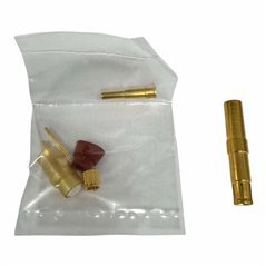 616096004 Radiall Size 9 Socket Concentric Twinax Contact For MIL-C-17/176-00002 Cable