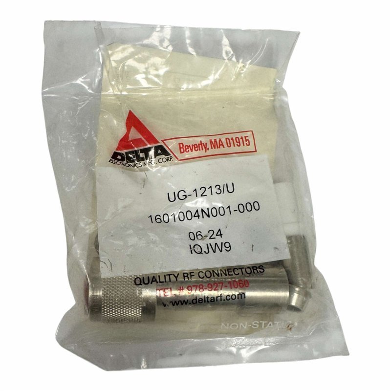 UG-1213/U Delta RF Connector High N type (m) For RG213 RG8 Cable