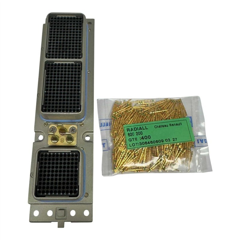 NSXE2P206S0001 Radiall Mil Spec Rack Panel Connector