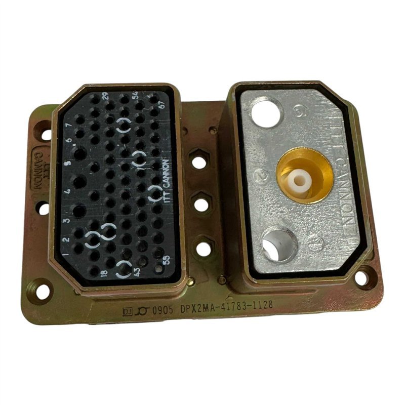 DPX2MA-41783-1128 ITT Cannon Mil Spec Rack Panel Connector