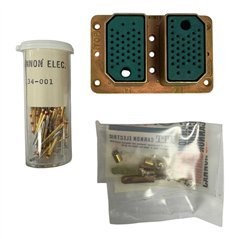 DPX2MA-40W1S40W1S-33B-00 ITT Cannon Mil Spec Rack Panel Connector