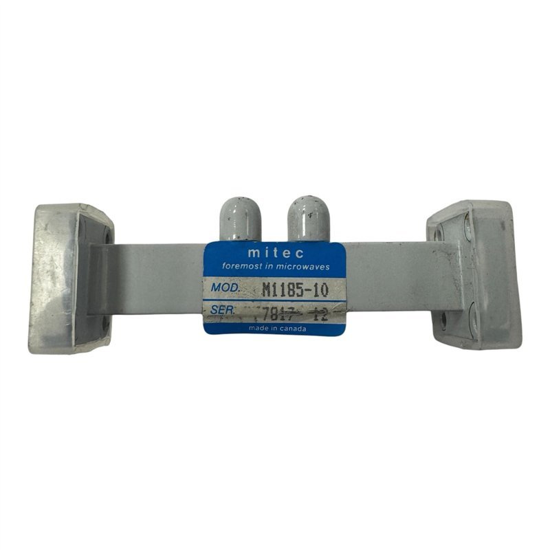 M1185-10 Miteq Waveguide Fixed Attenuator WR-42 WR42 10db