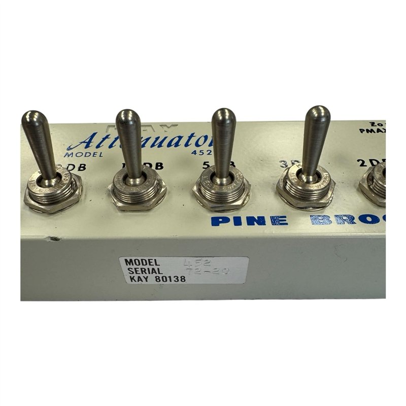 452 Kay Variable Attenuator BNC 0-100db 90ohm 1/2W