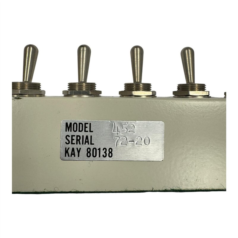 452 Kay Variable Attenuator BNC 0-100db 90ohm 1/2W