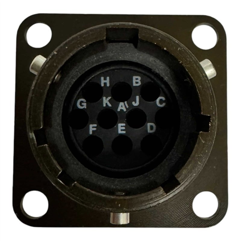 951-00 RC 12-10 P 50 Souriau Circular Mil Spec Connector