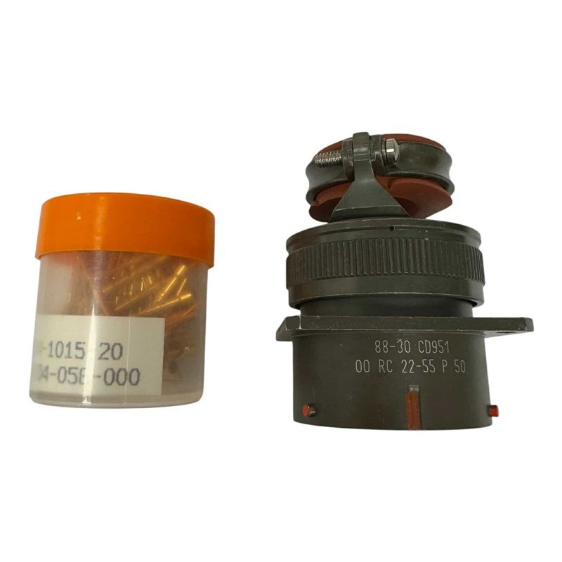 951-00 RC 22-55 P 50 Compagnie Deutsch Circular Mil Spec Connector