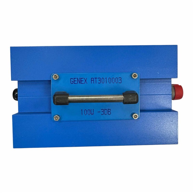 AT3010003 Genex Fixed Coaxial Attenuator N Type(Male-Female) 3db 100W DC-3000Mhz