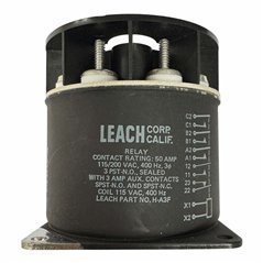 H-A3F HA3F Leach 3PST Mil Spec Relay 115/200Vac/3A 400Hz 5945-01-493-8688