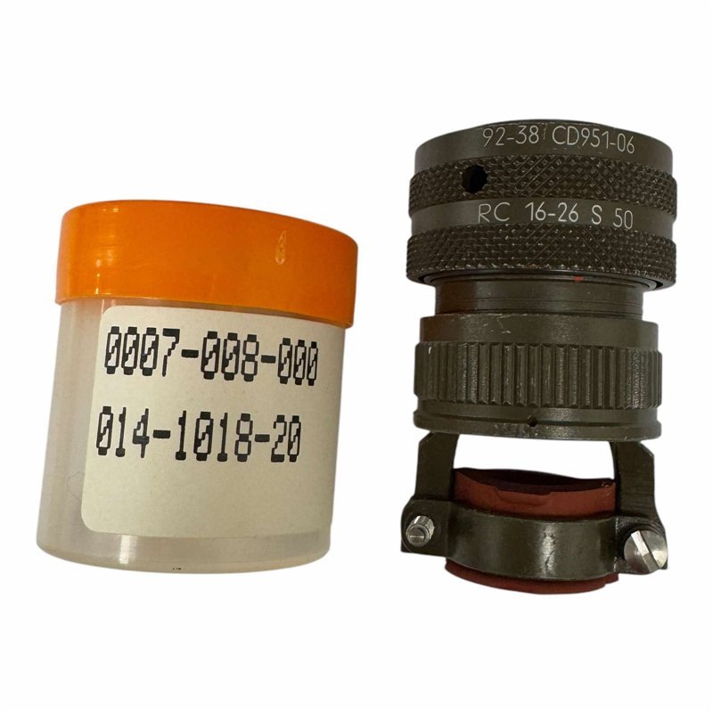 951-06 RC 16-26 S 50 Compagnie Deutsch Circular Mil Spec Connector
