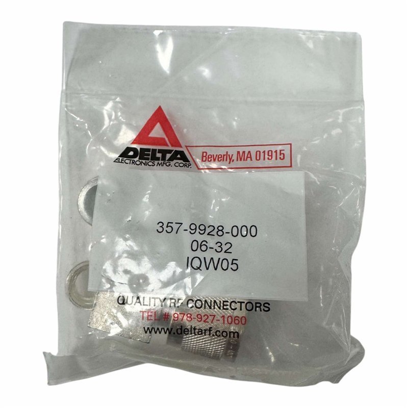 357-9928-000 Delta Electronics Mil Spec RF Connector 5935-00-988-8490