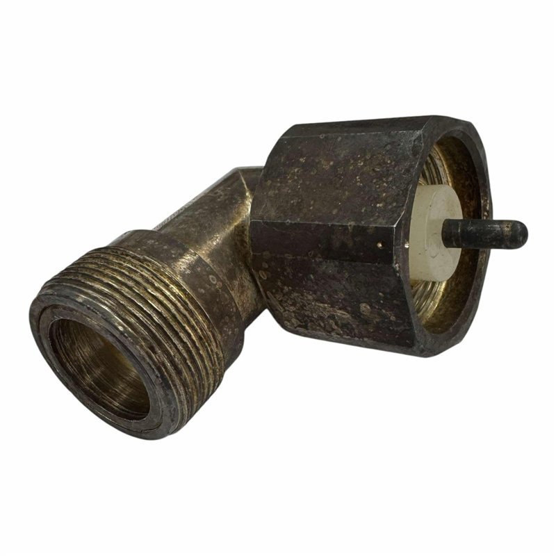 UG216/U Radiall RF Adapter Coaxial Right Angle LC Male to Female Used